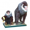 SINGE - DEUX MANDRILLS D'OCCASION